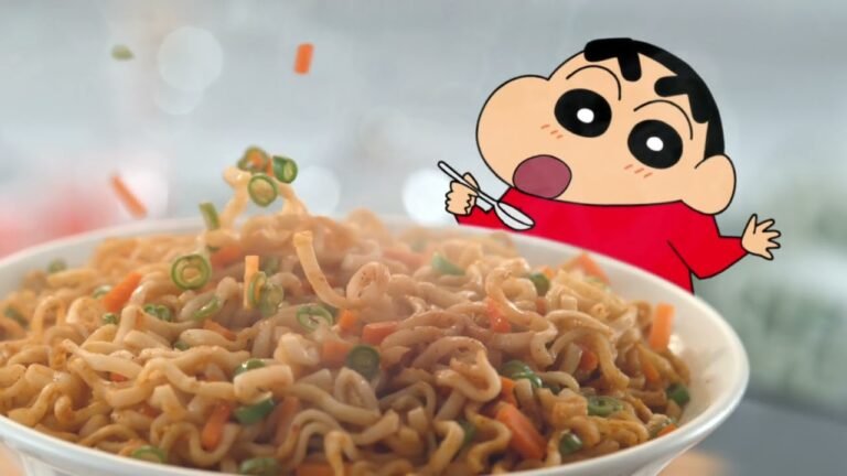 A&M New Shin chan Tasty & Veggie Masala Noodles